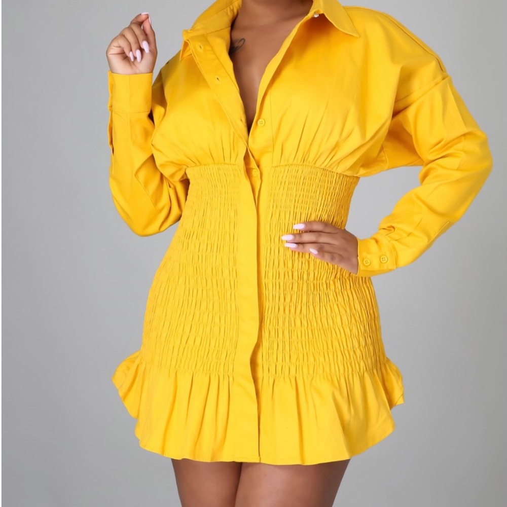 Yellow dress